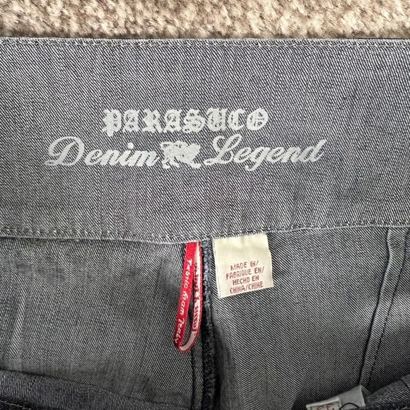 Y2K Vintage Parasuco Denim Legend High Waisted Flared Leg Jeans Women's Size 33 - Picture 3 of 11